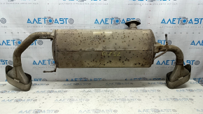Rusty rear muffler with barrel for Nissan Murano z52 15-24