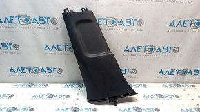 Lower left center pillar trim for VW Jetta 11-18 USA, black, scratches