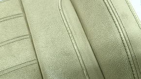 Driver's seat cushion upholstery BMW X3 G01 18-21 beige leather, heated, needs cleaning, dents, scratches, scuffs