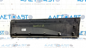 Chevrolet Equinox 18-24 lower rear right door trim, structure, scratch, broken fasteners