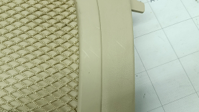 Driver's seat cover rear BMW X3 G01 18-21 beige, scratches, worn
