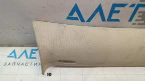Upper right front pillar trim for VW Passat b8 16-19 USA, beige, dry-cleanable