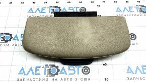Knee support for the driver's seat, complete, BMW X3 G01 18-21, beige leather, dents, needs cleaning