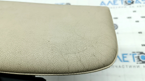 Passenger seat knee support assembly BMW X3 G01 18-21 beige leather, scratches, needs cleaning