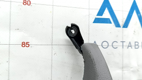 Right front panel trim for Chevrolet Equinox 18-24, gray leather, crack in mount