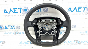 Naked steering wheel for a Toyota Prius V 12-17, black rubber, scratches