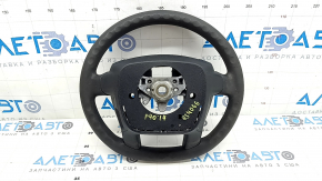 Naked steering wheel for a Toyota Prius V 12-17, black rubber, scratches