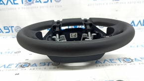 Naked steering wheel for a Toyota Prius V 12-17, black rubber, scratches