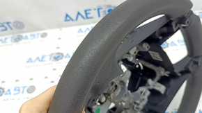 Naked steering wheel for a Toyota Prius V 12-17, black rubber, scratches