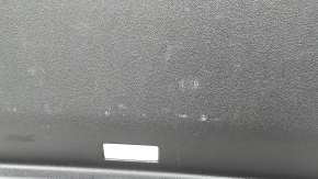 BMW X3 G01 18-21 black lower trunk door trim, no caps, scratches, needs cleaning, broken guide
