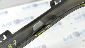 BMW X3 G01 18-21 rear bumper lower trim, gray, under towbar, broken fasteners, pressed, scratches