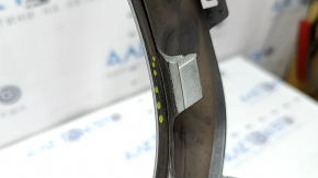 BMW X3 G01 18-21 rear bumper lower trim, gray, under towbar, broken fasteners, pressed, scratches