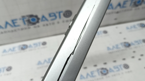 BMW X3 G01 18-21 rear bumper lower trim, gray, under towbar, broken fasteners, pressed, scratches