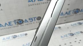 BMW X3 G01 18-21 rear bumper lower trim, gray, under towbar, broken fasteners, pressed, scratches