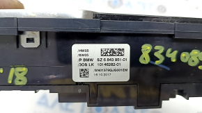 BMW X3 G01 18-22 center console button block, downhill assist, scratches
