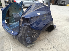 Nissan Murano z52 19-24 rear right quarter wing on the body, blue, bumpers