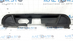 Lower trim for the rear bumper of the BMW X3 G01 18-21 under the towbar, structure, pressed