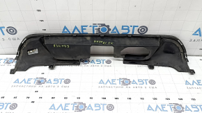 Lower trim for the rear bumper of the BMW X3 G01 18-21 under the towbar, structure, pressed