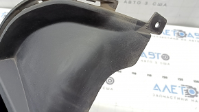Lower trim for the rear bumper of the BMW X3 G01 18-21 under the towbar, structure, pressed