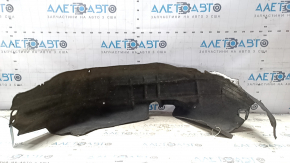 Left rear fender liner for Honda Accord 18-22 LX, Sport, dented, tears, broken fasteners, missing fragments