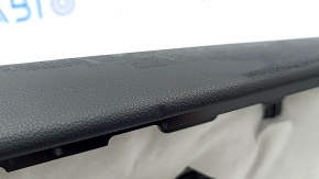 Door trim, front left, BMW X3 G01 18-21, beige leather, beige leather insert, gray stitching, dark oak Perlglanz Chrom wood insert, with handle, scratches, dents