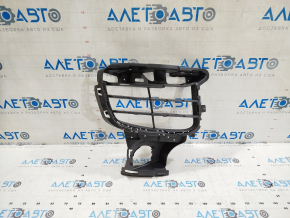 Front bumper grille right Porsche Cayenne 958 15-17 rest, black