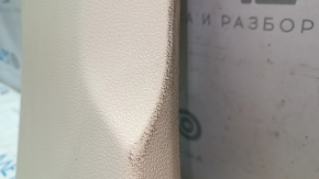 Lower left center pillar trim for VW Passat b7 12-15 USA, beige, worn