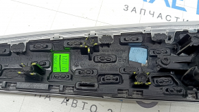 Door trim panel (card) for the rear right BMW X3 G01 18-21, wood grain, with backlight, with handle, scratches, broken fasteners, broken connector housing