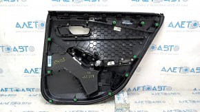 Rear left door panel for Honda Accord 2023-2024, black leather, leather armrest, scratches