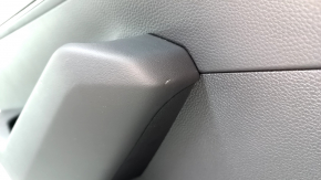 Rear left door panel for Honda Accord 2023-2024, black leather, leather armrest, scratches