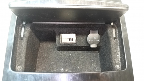 Nissan Altima 13-15 center console trim with cup holders, type 1, with cigarette lighter, scratches