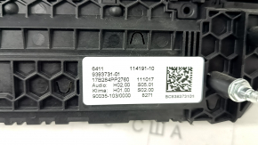 Climate control and audio control BMW X3 G01 18-21 with heating, without ventilation, with a disc drive, scratches