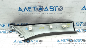 BMW X3 G01 18-21 black upper left front pillar trim, with plug, scratches