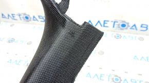 BMW X3 G01 18-21 black upper left front pillar trim, with plug, scratches
