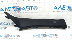 BMW X3 G01 18-21 black front pillar trim, upper right, with plug, scratches