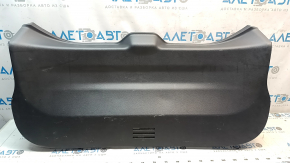 Lower tailgate trim for a 1920 Nissan Rogue, black, scratches