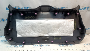 Lower tailgate trim for a 1920 Nissan Rogue, black, scratches