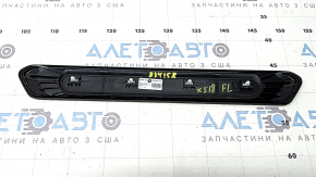 Outer front left door sill trim for BMW X3 G01 18-21, chrome, X-LINE, scratches