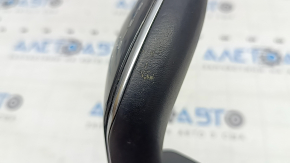 BMW X3 G01 18-22 leather gearshift knob, black, scratches