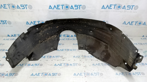 The rear right fender liner of a Lexus ES300h ES350 13-18 has torn fasteners.