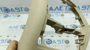 Rear center console trim BMW X3 G01 18-21 beige, scratches, broken guide