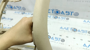 Rear center console trim BMW X3 G01 18-21 beige, scratches, broken guide
