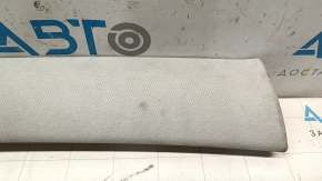 Right front pillar trim for VW Jetta 11-18 USA speaker, gray, dry-cleanable, broken mount