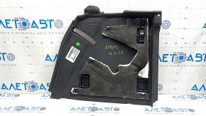 Left front wheel arch trim for BMW X3 G01 18-21, mechanical, with hook and rubber, black, scratches, needs cleaning