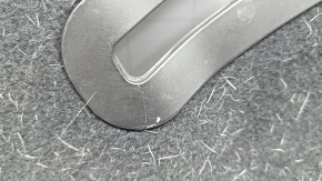 Left front wheel arch trim for BMW X3 G01 18-21, mechanical, with hook and rubber, black, scratches, needs cleaning