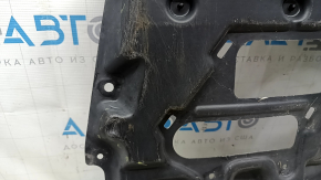 Toyota Prius V 12-17 central engine guard with tears and wear