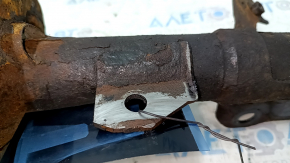 Front left shock absorber for Lexus ES300h ES350 13-16 under R17, rusty, with a sawed-off ear