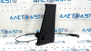 Left rear arch trim for BMW X3 G01 18-21, black, with handle and cable, worn