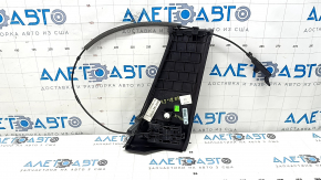 Right rear arch trim for BMW X3 G01 18-21, black, with handle and cable, worn