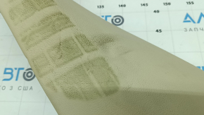 Left rear seat side trim for BMW X3 G01 18-21 leather, beige, scratches, dents, dry-cleanable